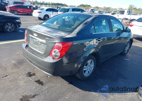 2014 Chevrolet Sonic Lt Auto из США, поврежденный, VIN 1G1JC5SH7E4188357